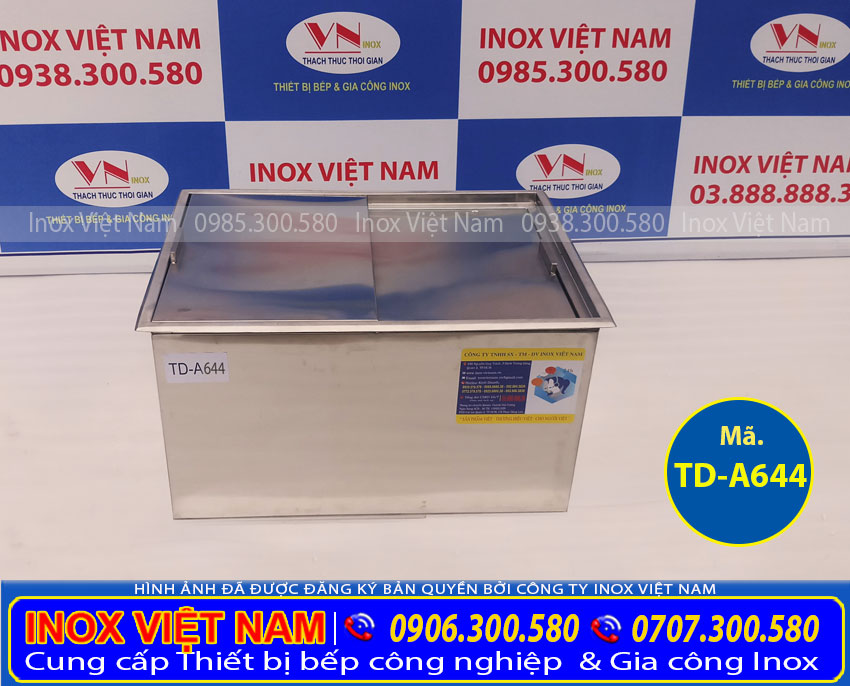 Giới Thiệu Mẫu Thùng Đá Inox 304 Mới Nhất 2023