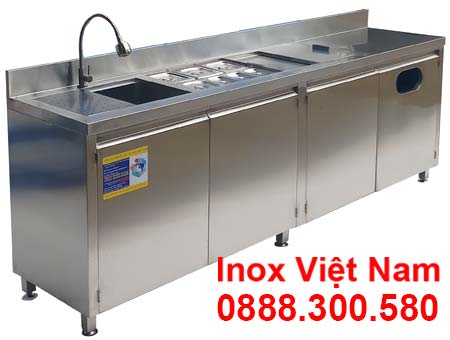 Quầy Bar Cafe Inox Cho Quán Cafe QB-13