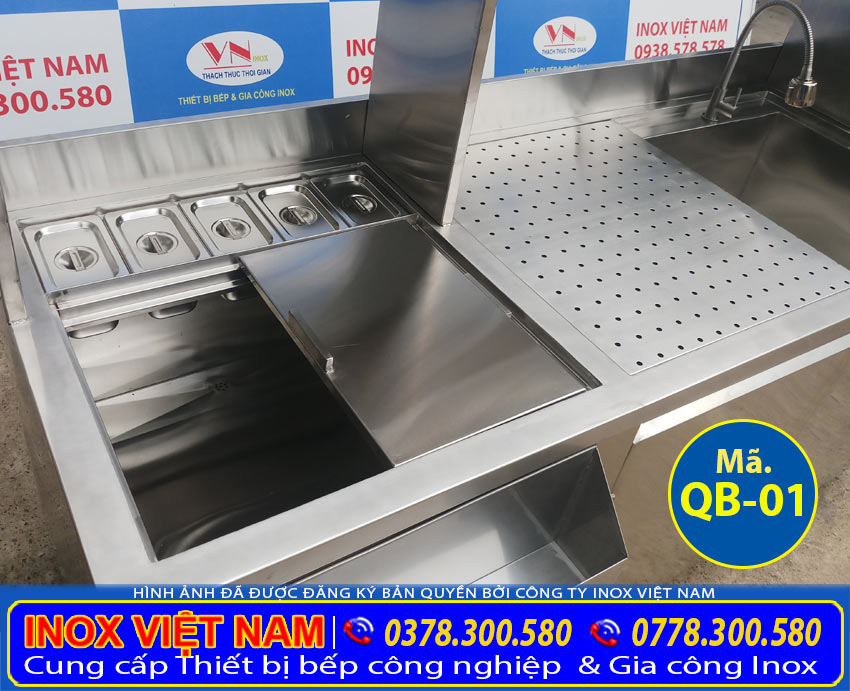 Mẫu thiết kế quầy pha chế QB-01
