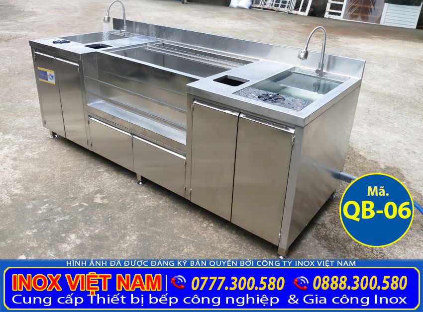 Thiết kế quầy bar trà sữa QB-06