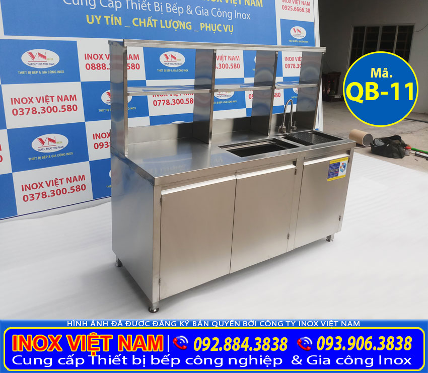 Mua quầy pha chế inox 2m ở đâu giá tốt