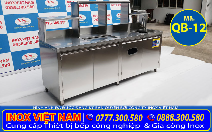 Mẫu quầy bar cafe đẹp QB-13