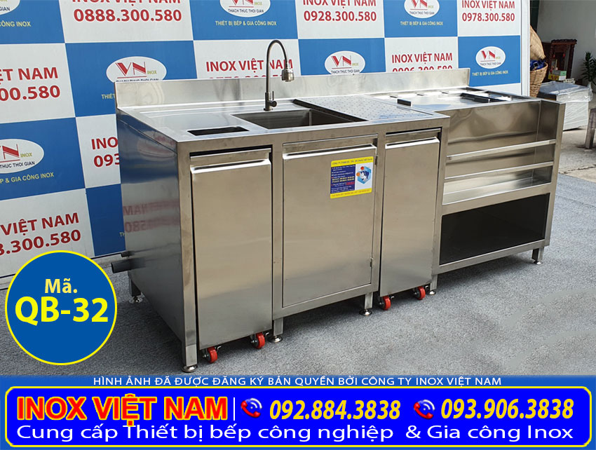 Quầy bar inox QB-32