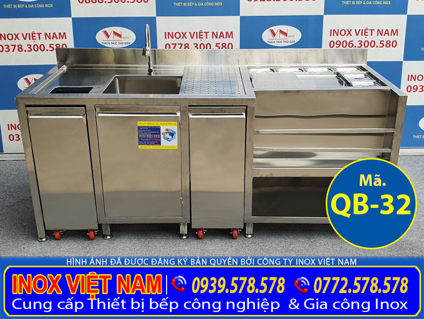 Quầy pha chế trà sữa QB-32