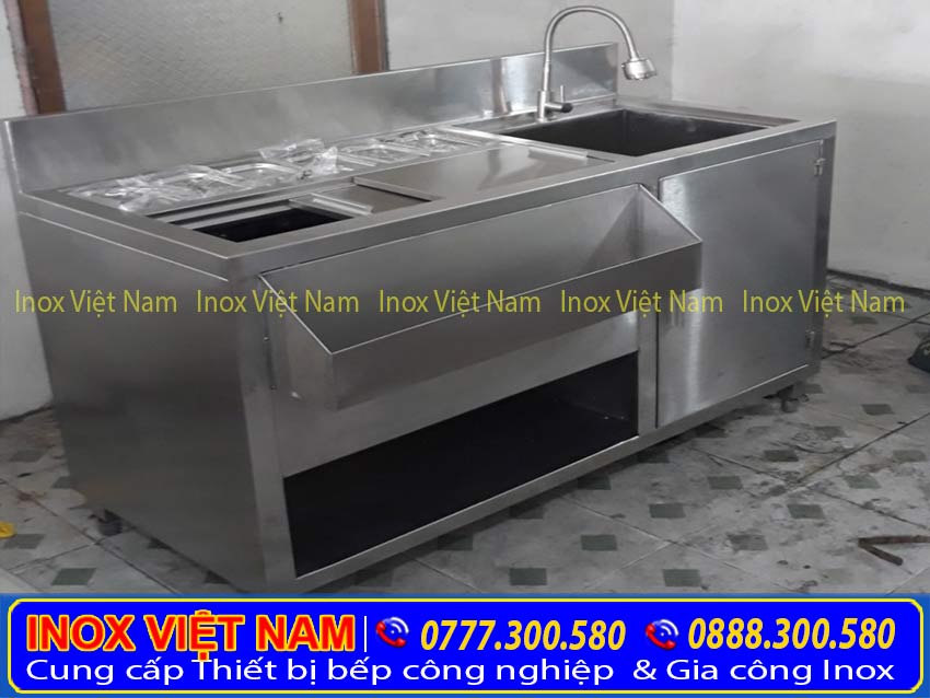 Mẫu quầy pha chế trà sữa 55