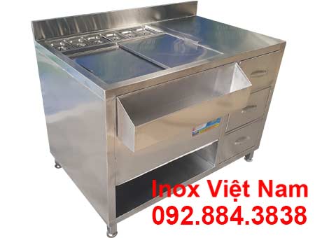 Quầy Pha Chế Inox Mini QB-45