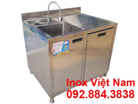 Quầy Pha Chế Inox Mini QB-46