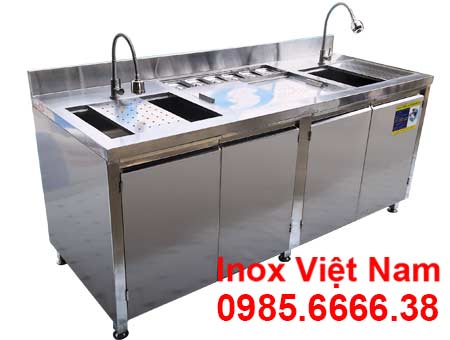Quầy Pha Chế Inox, Quầy Bar Cafe QB-23