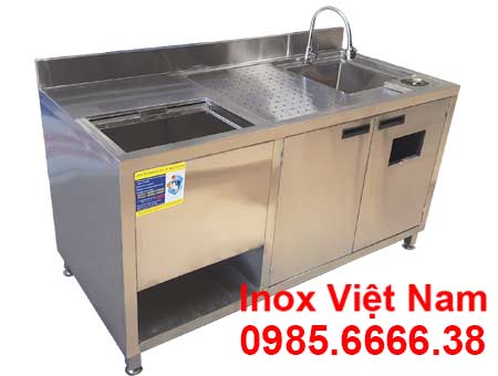 Quầy Bar Inox 1m6 QB-38
