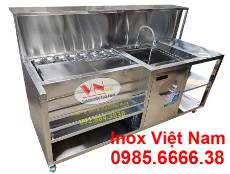Quầy Pha Chế Inox Sang Trọng QB-78