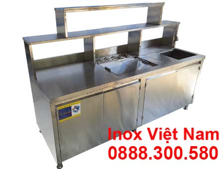 Quầy Pha Chế Inox QB-30