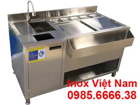 Quầy Bar Pha Chế Inox QB-37