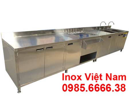 Hệ Quầy Pha Chế Inox QB-42
