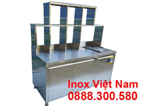 Quầy Bar Cafe Trà Sữa Hiện Đại QB-27
