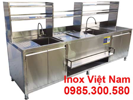 Quầy Bar Inox Hiện Đại QB-24