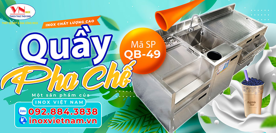 Cách Vệ Sinh & Bảo Trì Quầy Bar Inox Luôn Bền Đẹp Theo Thời Gian