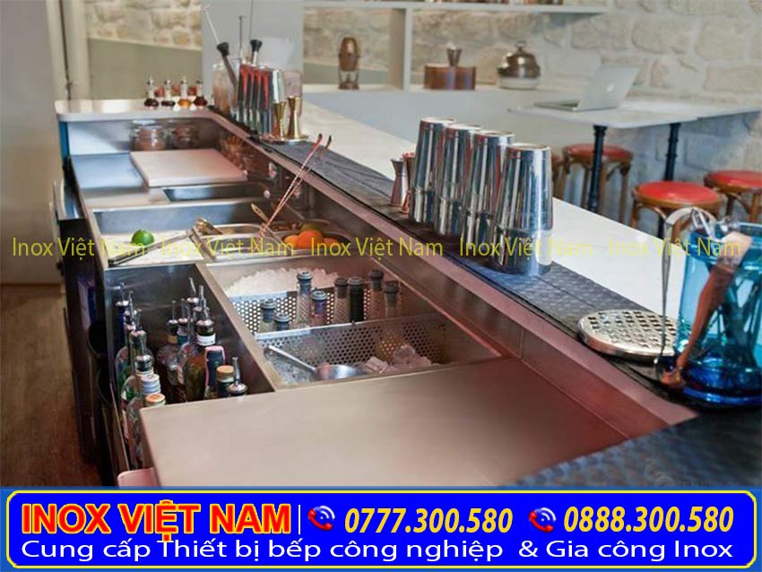 Địa Chỉ Cung Cấp Quầy Pha Chế, Quầy Bar Inox Chất Lượng Có Giá Thành Tốt Nhất 