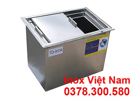 Thùng Đá Inox Âm Quầy TD-A534