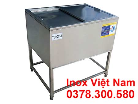 Thùng Đá Inox Chân Cao TD-C758