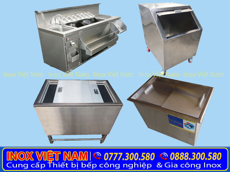 Thùng đá inox cao cấp