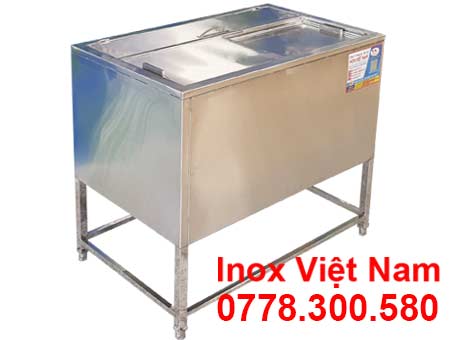 Thùng đá inox: Giải pháp hoàn hảo cho quán trà sữa chuyên nghiệp