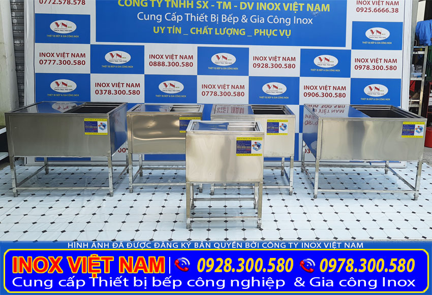 Bộ 5 thùng đá inox giữ nhiệt