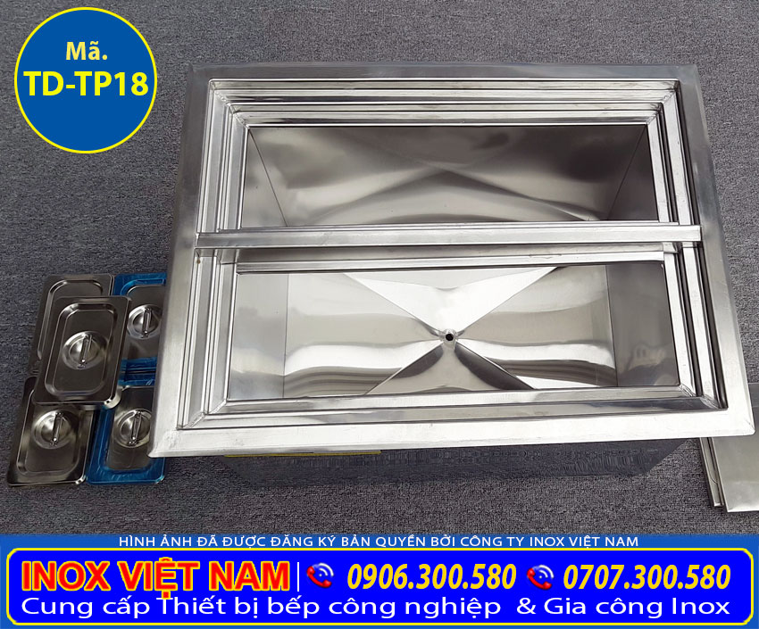 Tủ đựng đá inox