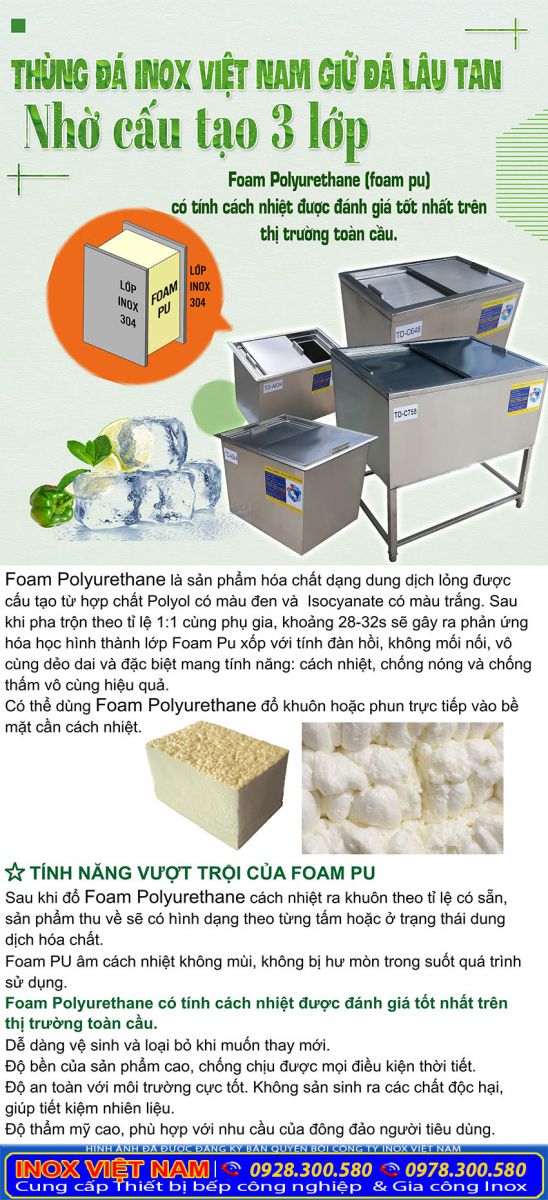 Thùng đá giữ nhiệt cao cấp nhất hiện nay