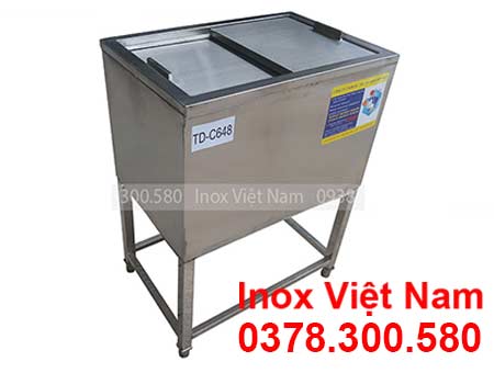 Thùng Đá Inox Chân Đứng TD-C648